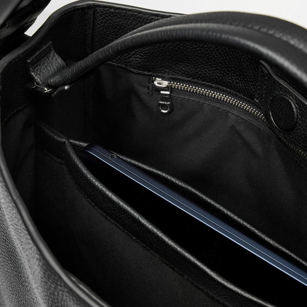 SANDQVIST LEATHER HOBO TOTE  / サンクヴィスト レザー ホーボー トート