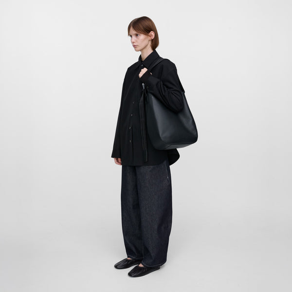 SANDQVIST LEATHER HOBO TOTE  / サンクヴィスト レザー ホーボー トート