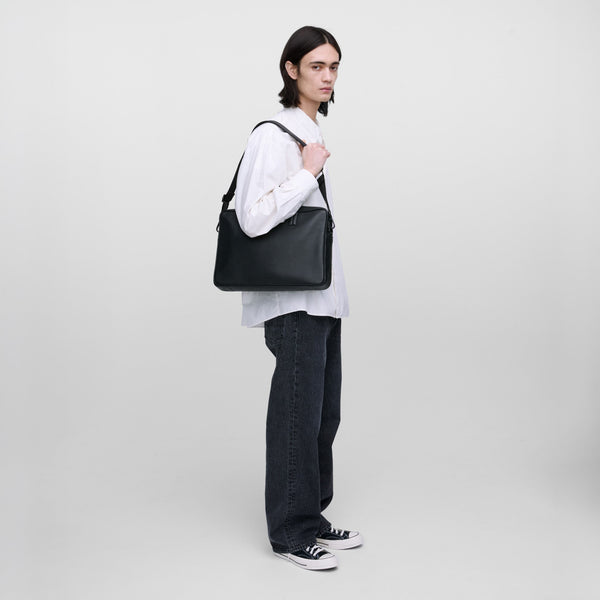 SANDQVIST LEATHER BRIEFCASE 14  / サンクヴィスト レザー ブリーフケース 14