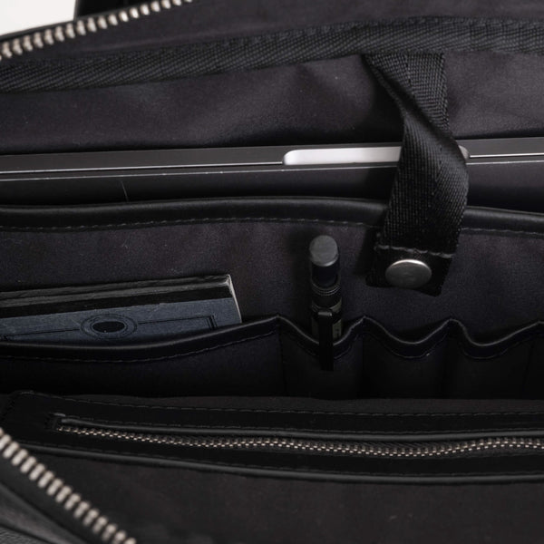 SANDQVIST LEATHER BRIEFCASE 14  / サンクヴィスト レザー ブリーフケース 14