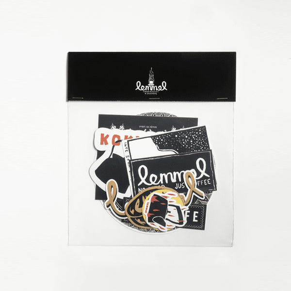 【ポイント交換限定・在庫1点のみ】Lemmel Kaffe sticker pack レンメルコーヒー ステッカー パック