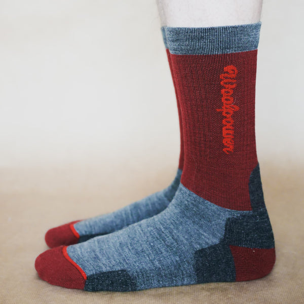 WOOLPOWER SOCKS LOGO MOTION / ウールパワー ソックス ロゴ モーション