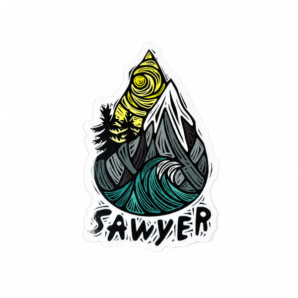 【ポイント交換限定】Sawyer Logo Sticker / ソーヤー ロゴステッカー 01