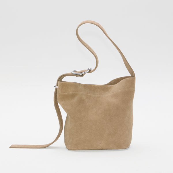 SANDQVIST LEATHER SHOPPER BAG MINI SUEDE / サンクヴィスト レザー ショッパー バッグ スエード ミニ