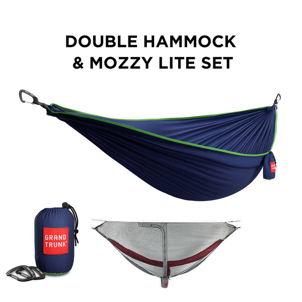 GRAND TRUNK DOUBLE HAMMOCK & MOZZY LITE SET / グランド