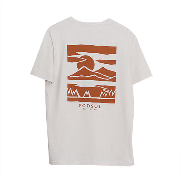 PODSOL TAIGA LANDSCAPE T-SHIRT / ポッドソル タイガ ランドスケープ Tシャツ