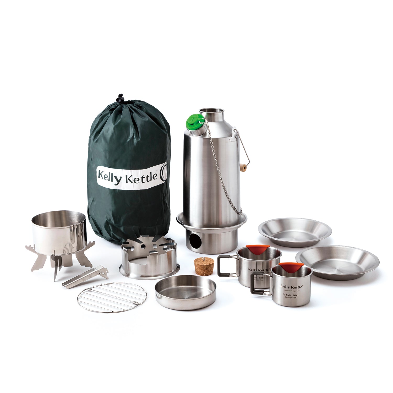 KELLY KETTLE BASECAMP ULTIMATE KIT 1.6L STAINLESS / ケリーケトル
