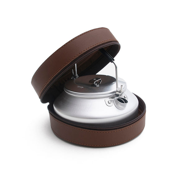 LEMMEL KAFFE COFFEE KETTLE 0.9L IN LEATHER CASE / レンメルコーヒー