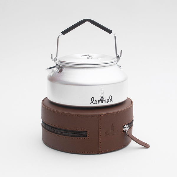 LEMMEL KAFFE COFFEE KETTLE 0.9L IN LEATHER CASE / レンメルコーヒー