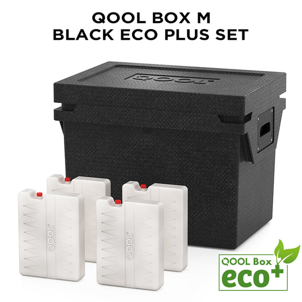 QOOL QOOL BOX M BLACK ECO PLUS SET / クール QOOLボックス M ブラック エコプラス セット
