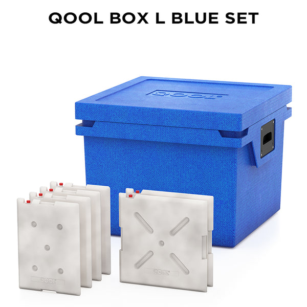 QOOL QOOL BOX L BLUE SET / クール QOOL ボックス L ブルー セット